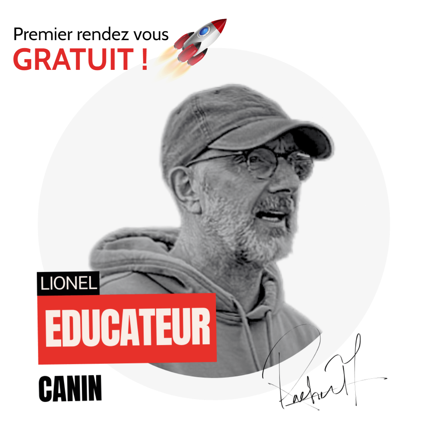 Lionel Renier éducateur canin comportementaliste dans les Hauts-de-France 